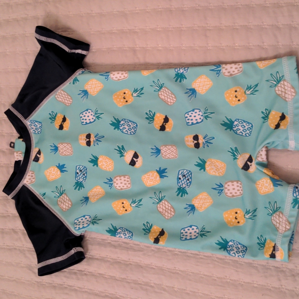 Baby swimsuit rash guard